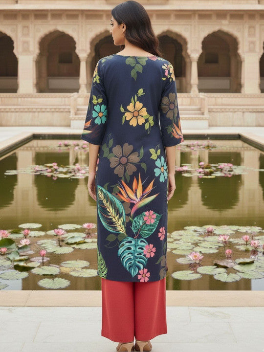 Women Floral Printed Floral Kurta
