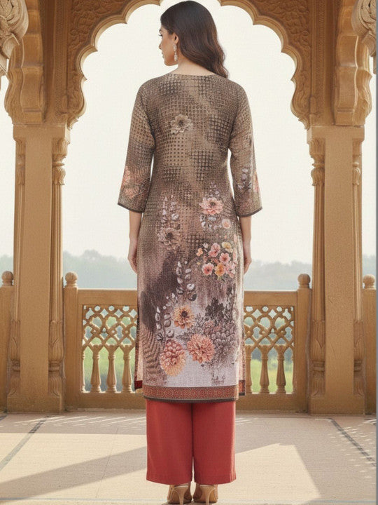 Women Floral Printed Indie Prints Kurta