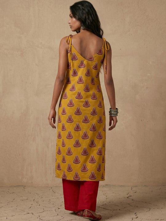 Women Ethnic Motifs Printed Indie Prints Kurta