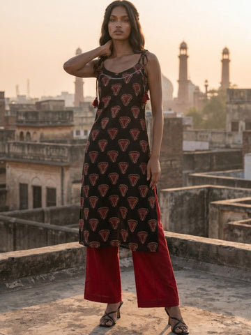 Women Ethnic Motifs Printed Indie Prints Kurta