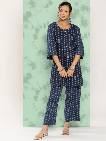 mokshi Women Viscose Rayon Kurta Palazzo Set
