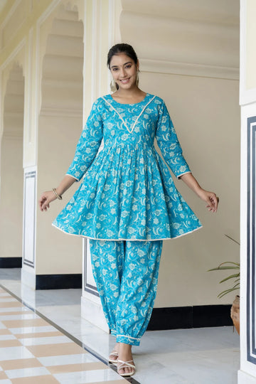 mokshi Women Viscose Rayon Kurta Salwar Set